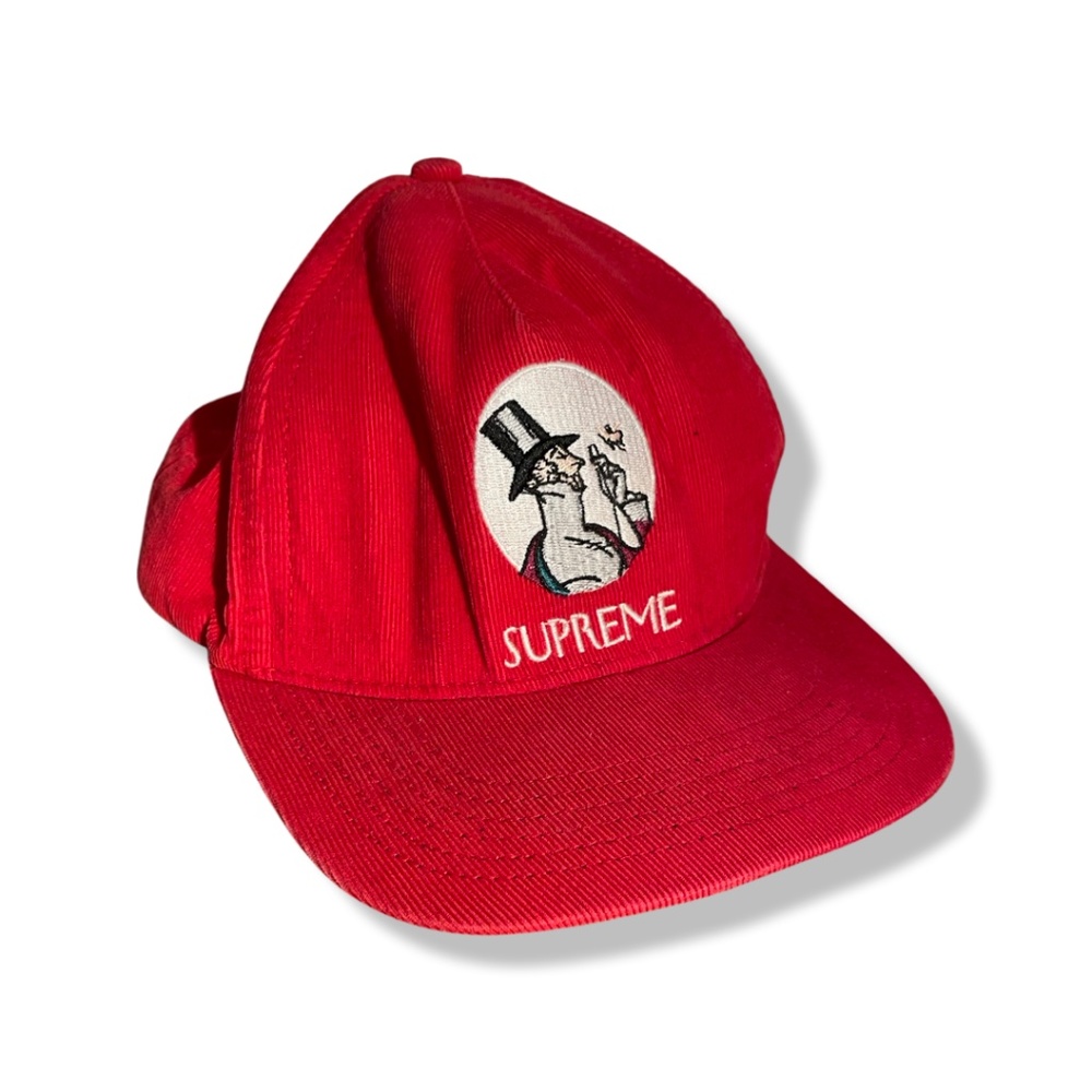 SUPREME Corduroy Red Hat New Yorker LIKE NEW